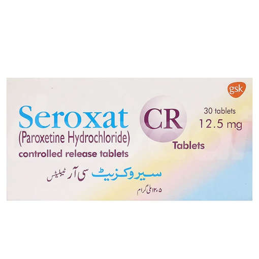 Picture of Seroxat Cr Tab 12.5mg 10x3s